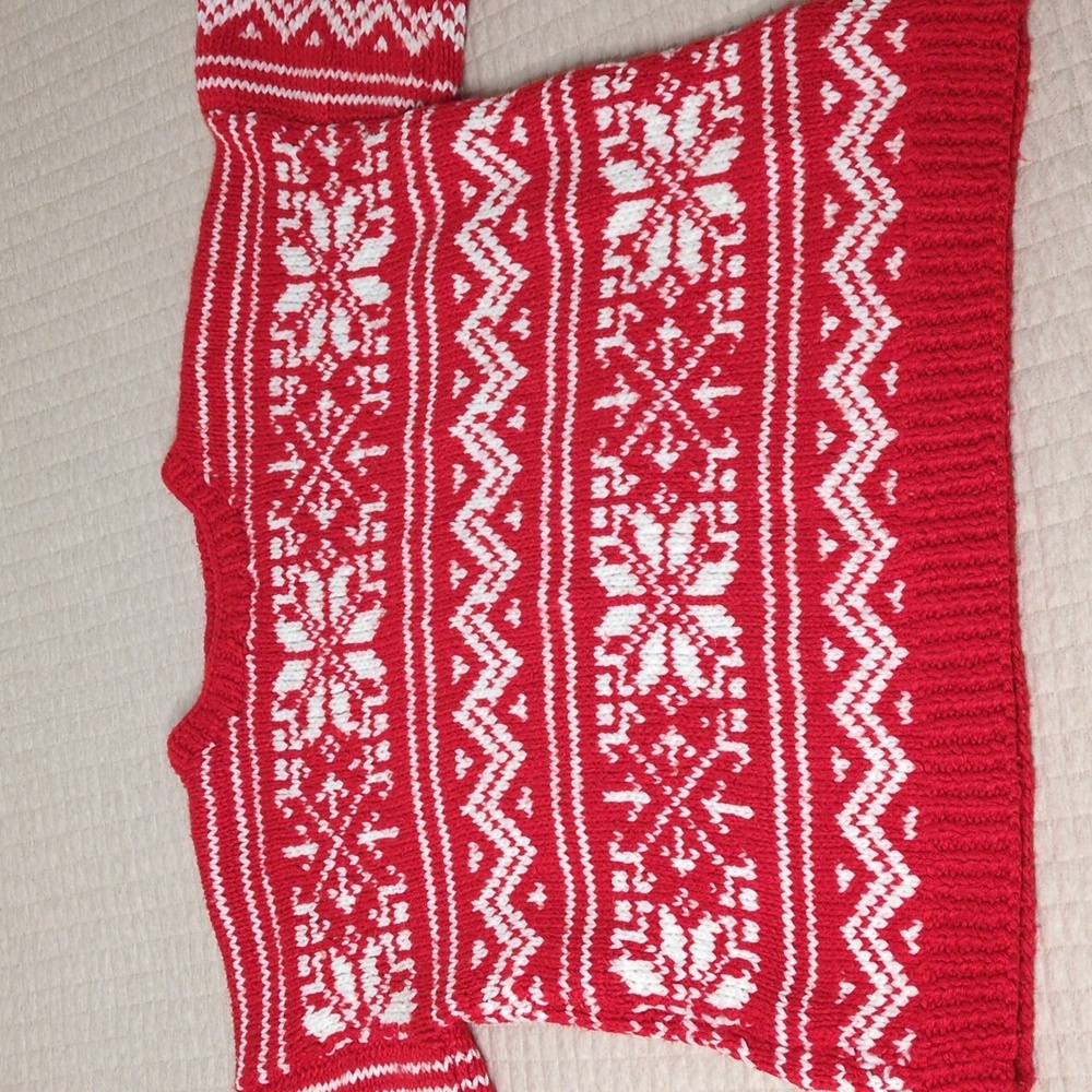 Vintage Nordic Wool Winter Sweater